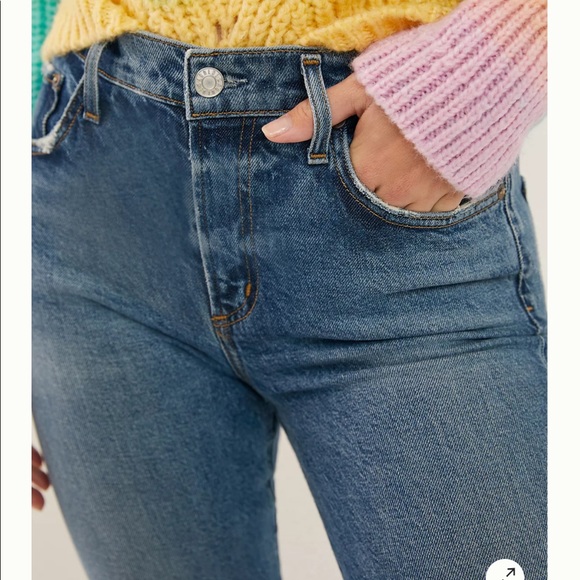 NEW AGOLDE Toni High-Rise Slim Jeans (28) - Picture 8 of 10